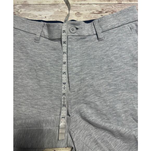 Mizzen + Main Helmsman Shorts Men's Size 29 Waist 8" Length Heathered Gray - Picture 4 of 6